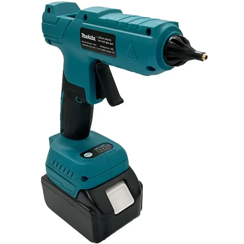 Makita pistolet à colle thermofusible électrique sans fil 18V batterie 11mm bâton de colle pistolet à Air chaud de soudage thermofusible pour l'artisanat de la maison bricolage