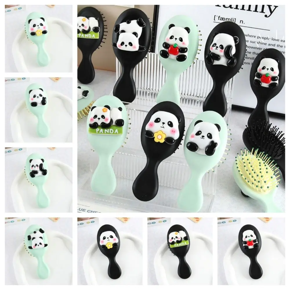 Kawaii Cartoon Animal Airbag Hair Comb Anti Static Durable Massage Comb Cute Makeup Tool Panda Hair Brush Children/Girls