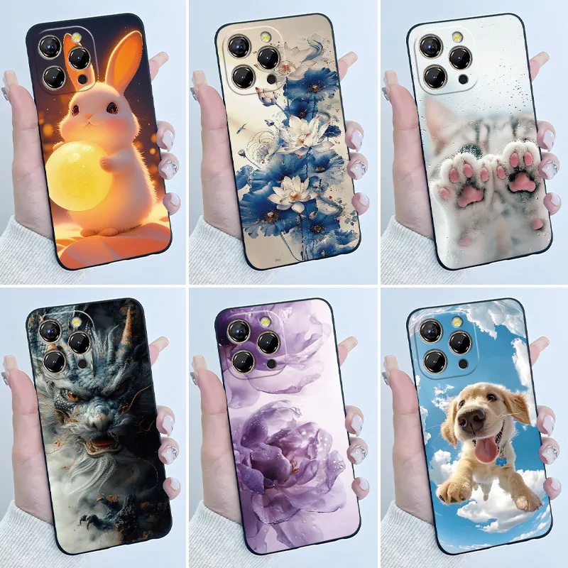 Casing For Oukitel P1 Phone Case Luxury Cute Cool Boys Girls Matte Soft silicone Back Cover For Oukitel P1 OukitelP1 P 1 Shell