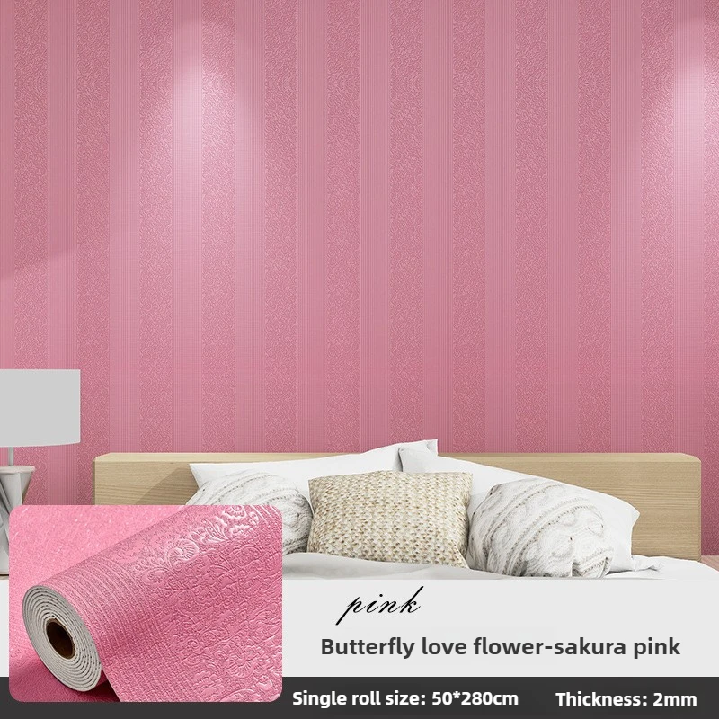 2.8m x 50cm x 2.0mm Waterproof PVC Wall Covering Panel for Home Decoration Bathroom Kitchen Moisture-proof Removable