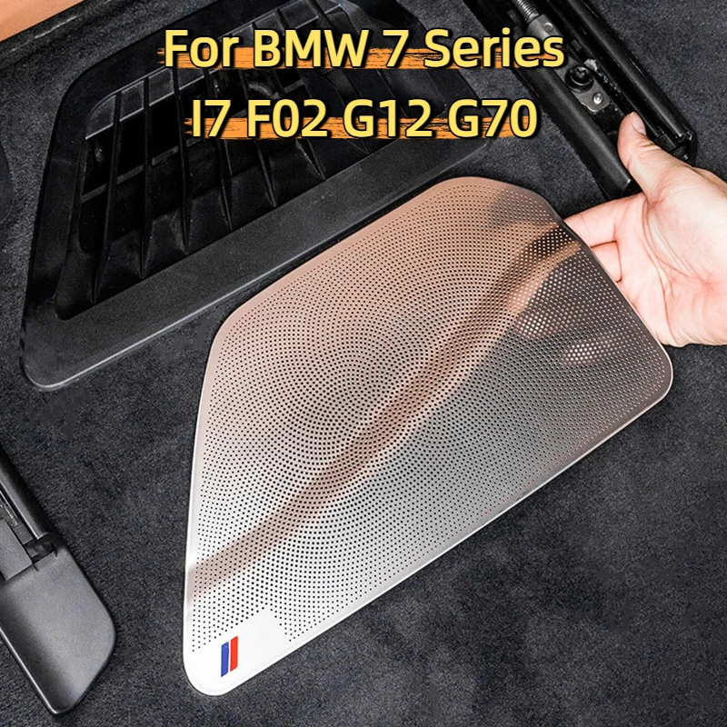 

Для BMW 7 серии I7 F02 G12 G70 2016-2022 автомобильный задний вентиляционный отверстие пылезащитная крышка кондиционер защитная декоративная наклейка