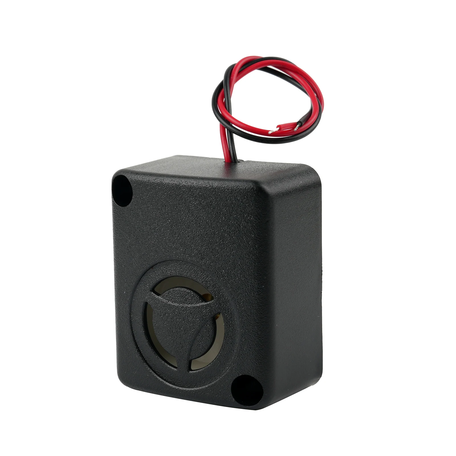 5PCS 12V DC Black Mini Piezo Alarm Siren 110dB Insurance Safe Anti-Theft Alarm High-Decibel Buzzer Loud High Pitch