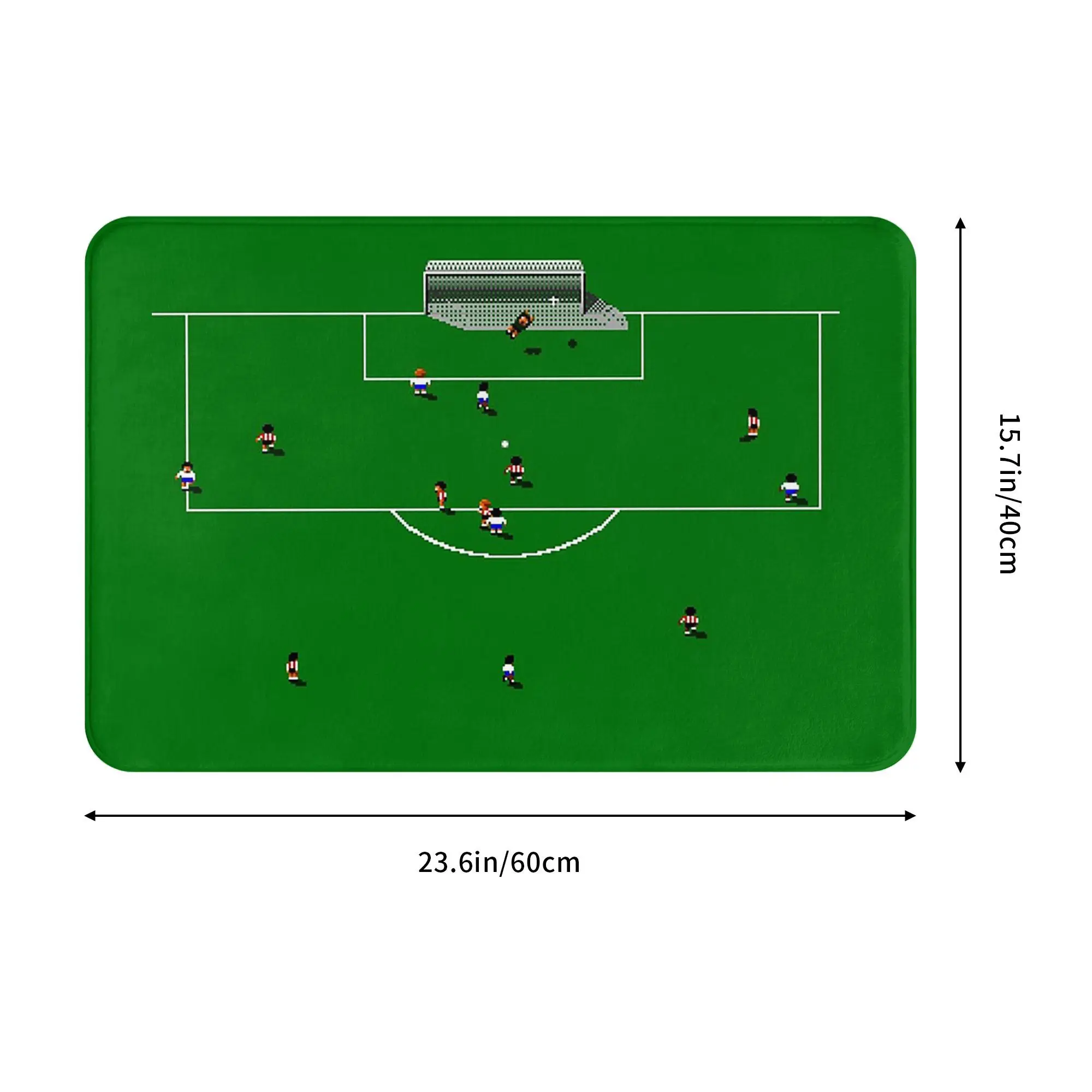 Sensible Soccer 2 Anti-slip Doormat Floor Mat Antiwear Carpet Rug for Kitchen Entrance Home Bathroom Footpad Mats