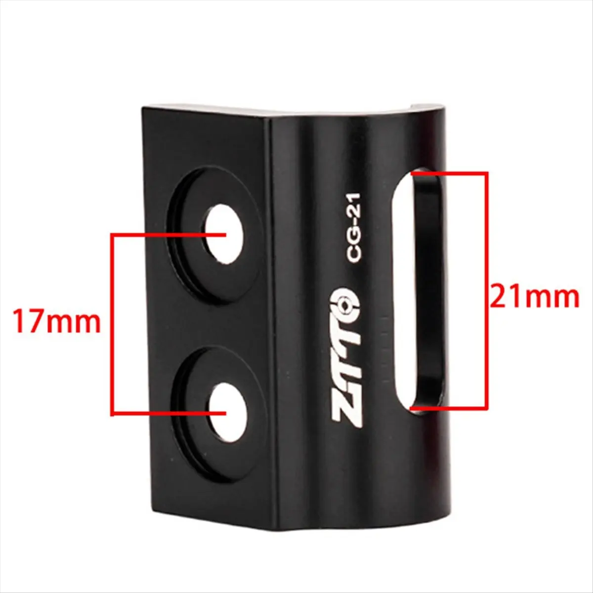 Aluminum Alloy Bicycle Front Derailleur Hanger for Gravel & -Country Bikes Carbon Frame Compatible Direct Moun Black