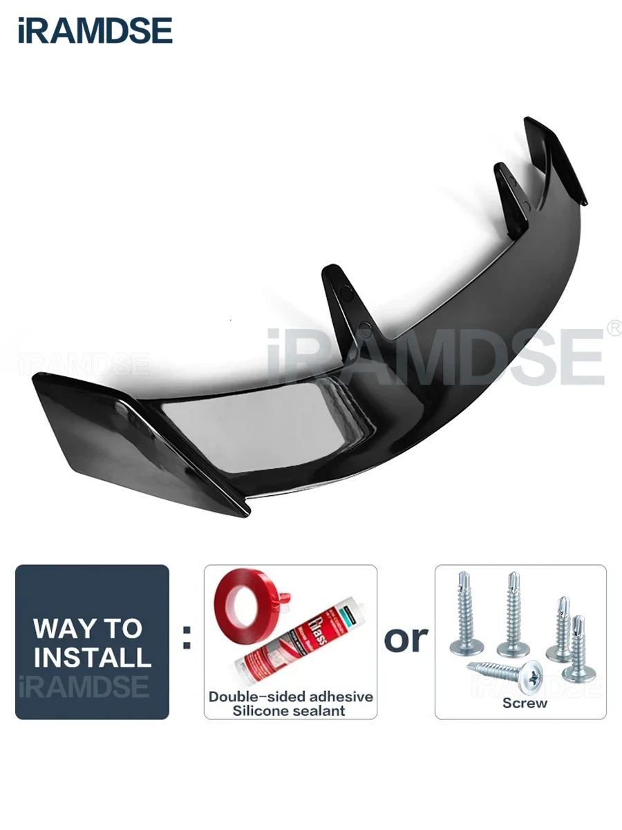 Spoiler Universal Carbon Surface ABS Material Rear Trunk Spoiler for SUBARU LEGACY Wagon outback  2006 - 2010 Travel Model
