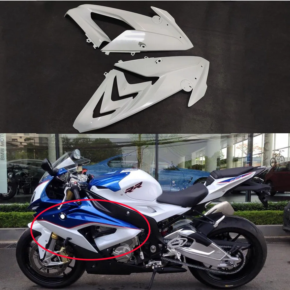 Motorcycle ABS Plastic Bodywork Panel Upper Half Fairing Fit for BMW S1000RR 2015 2016 2017