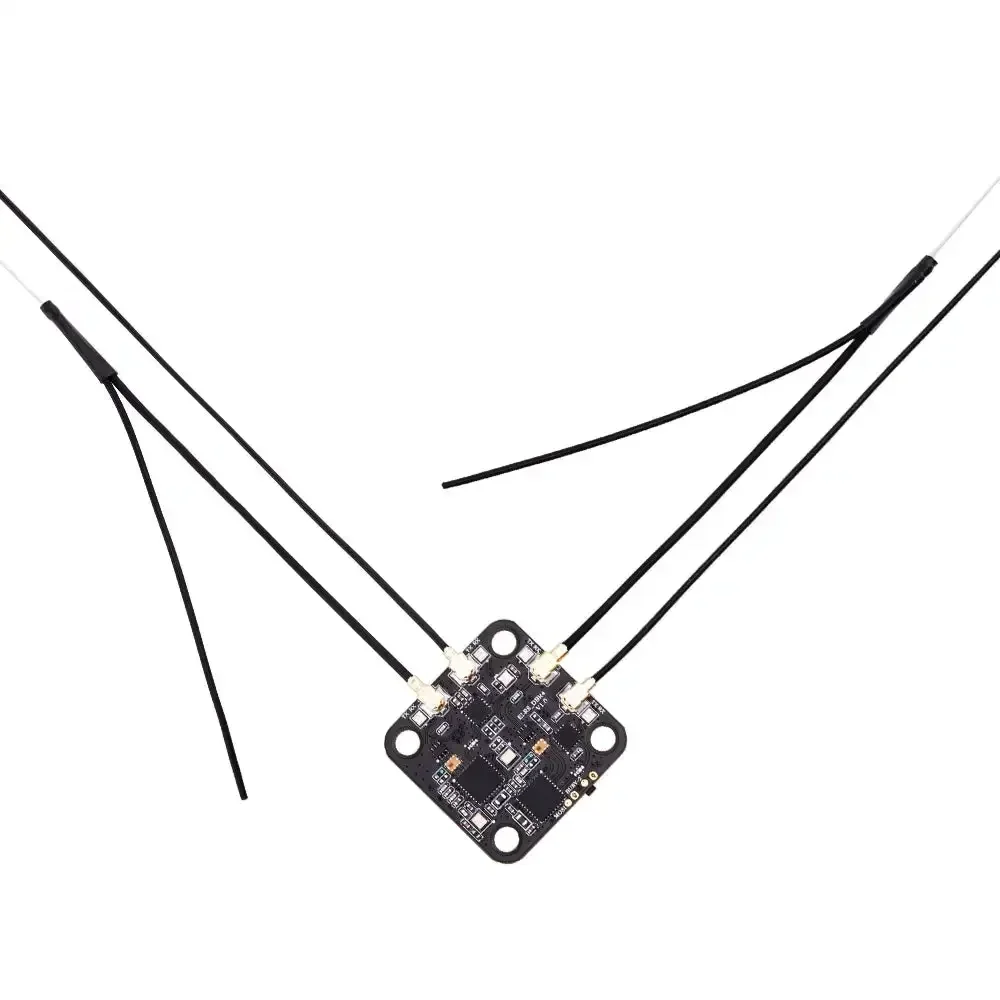 VIVaSRadiomaster DBR4 Dual Band Xross Gemini ExpressLRS Receiver 2.4G&900MHZ 20x20mm Perfect For Nomad TX Module