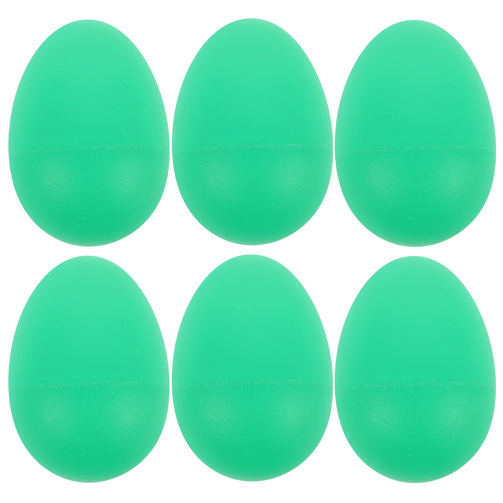 

6Pcs Plastic Egg Shakers Orff Instruments Early Education Music Development Preschool Rhythm Learning Percussion Maracas Eggs