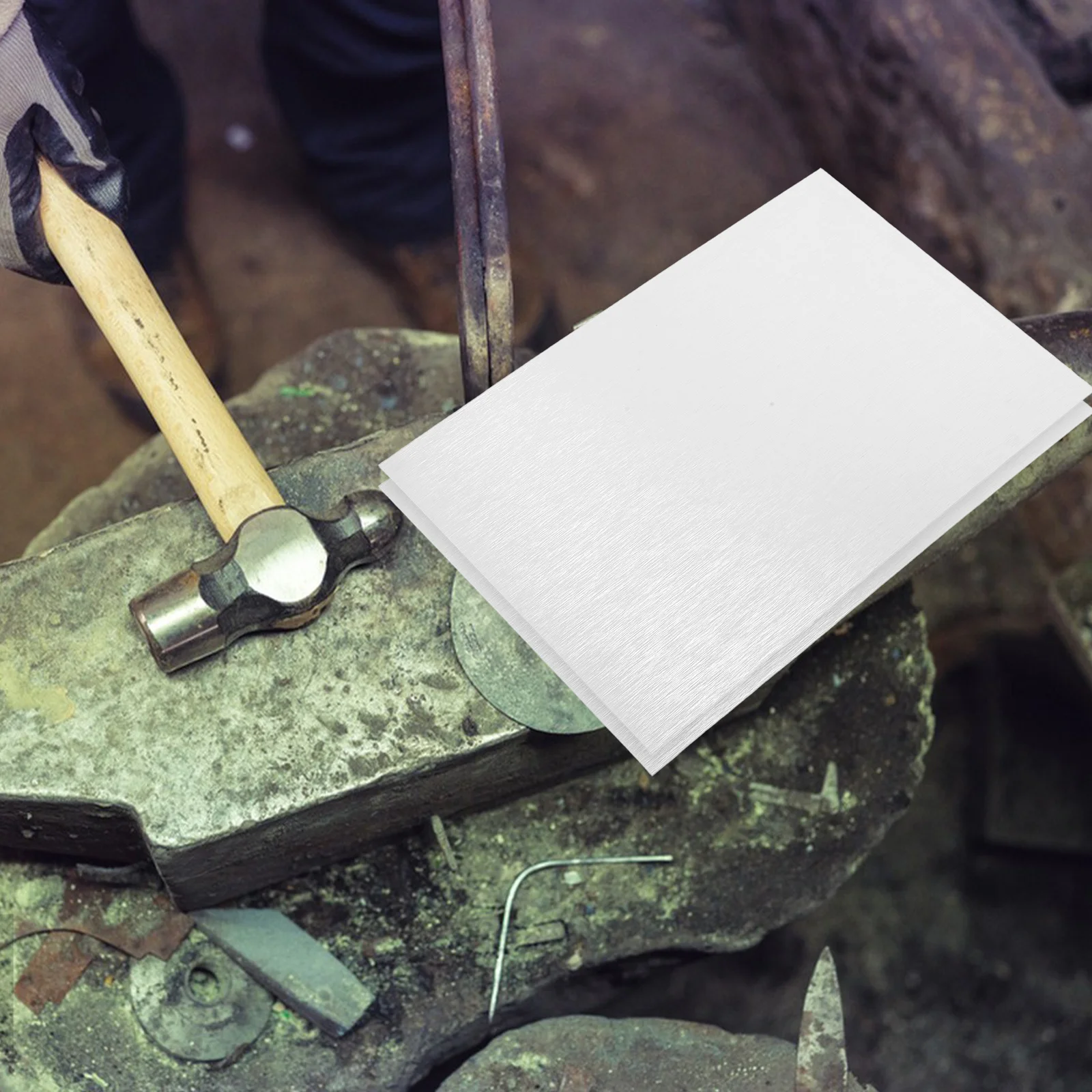 

10Pcs Sublimation Aluminum Plates Heat Transfer Durable Metal Tags for DIY Crafts Sign Blanks Engraving and Home Decor