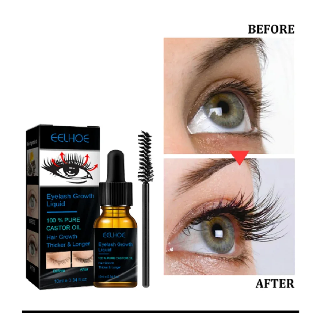 Eyebrow Enhancement Products Eyelash Rapid Growth Serum Eyelashes Longer and Thicker Eyelash Enhancement Care Feminine Cosmetics