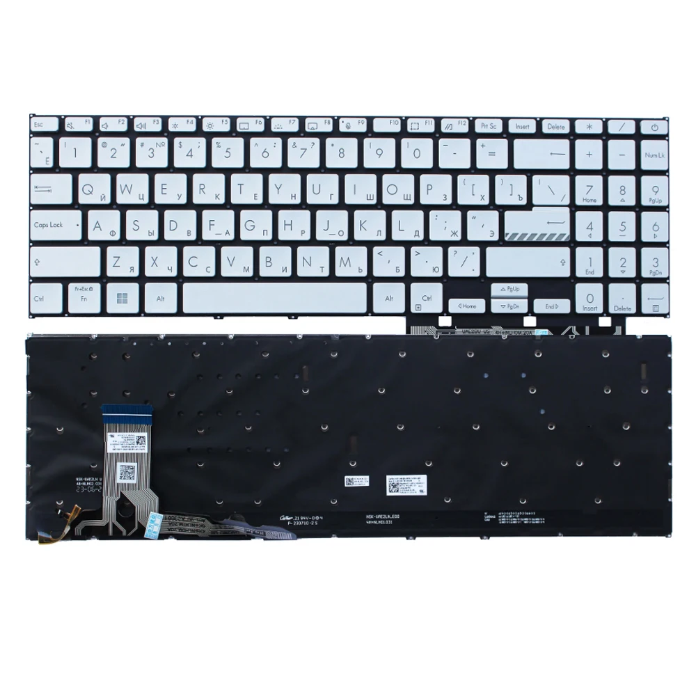 XIN-Russian Backlit Laptop Keyboard For Asus Vivobook X1504 X1504ZA X1504VA X1504V X1504Z F1504 F1504ZA E1504 E1504F E1504FA