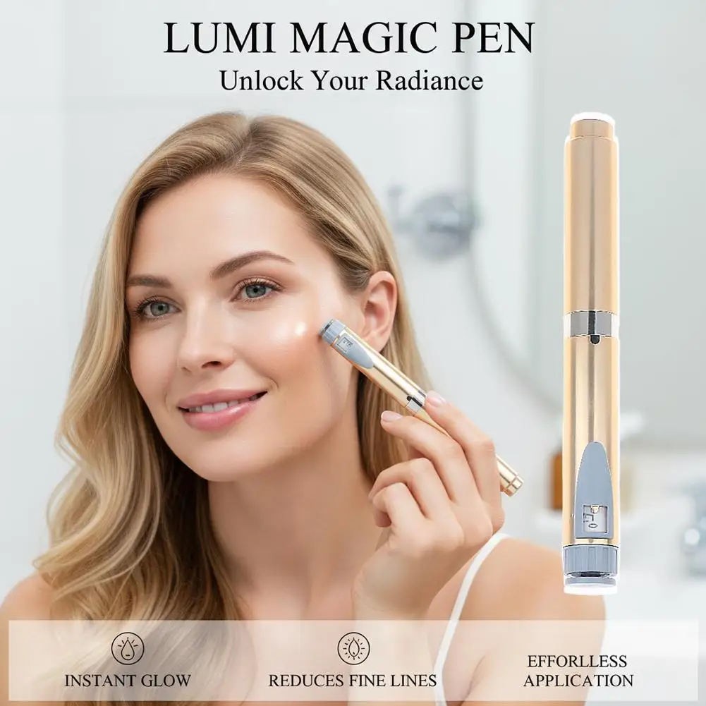 Beauty Magic Pen Precise Dosing Scale Non-slip Handle Smooth Piston Professional Portable Device for Home Salon Beauty Treatment