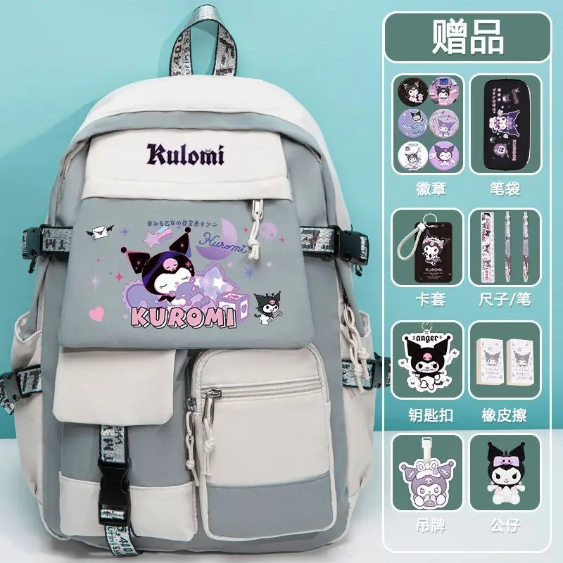 

Sanrio New Clow M Student Schoolbag Large Capacity Casual and Lightweight Shoulder Pad Waterproof Stain-Resistant Backpack