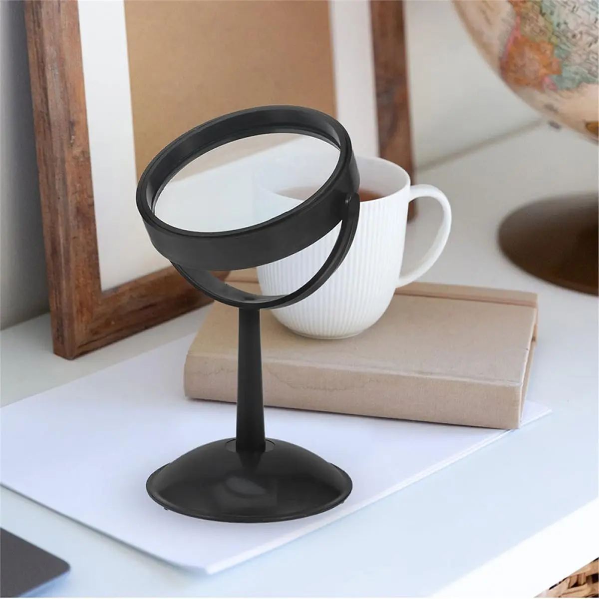 Eco-friendly Optical Lens with Stand for Physics Teaching and Scientific Experiments