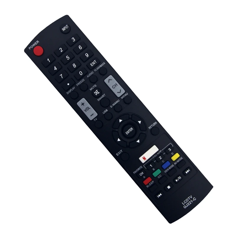 GJ221-C Remote Control Replacment For Sharp TV LC32LE653U LC40LE653U LC43LE653U LC-43LE653U LC-48LE653U LC55LE653U