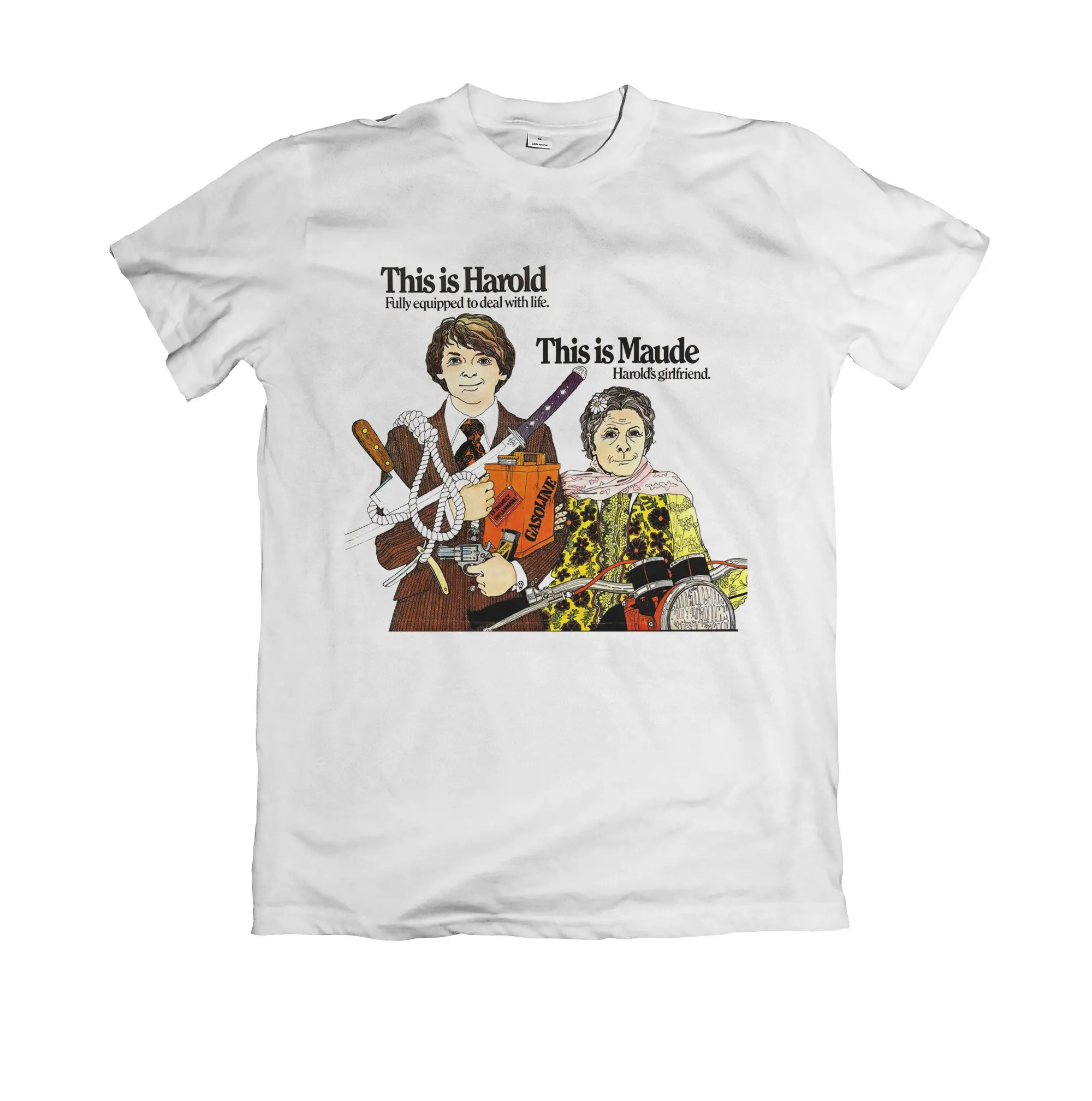 Harold and Maude Shirt - 70s Cinema Classic Movie - Harold and Maude Movie T- Shirt
