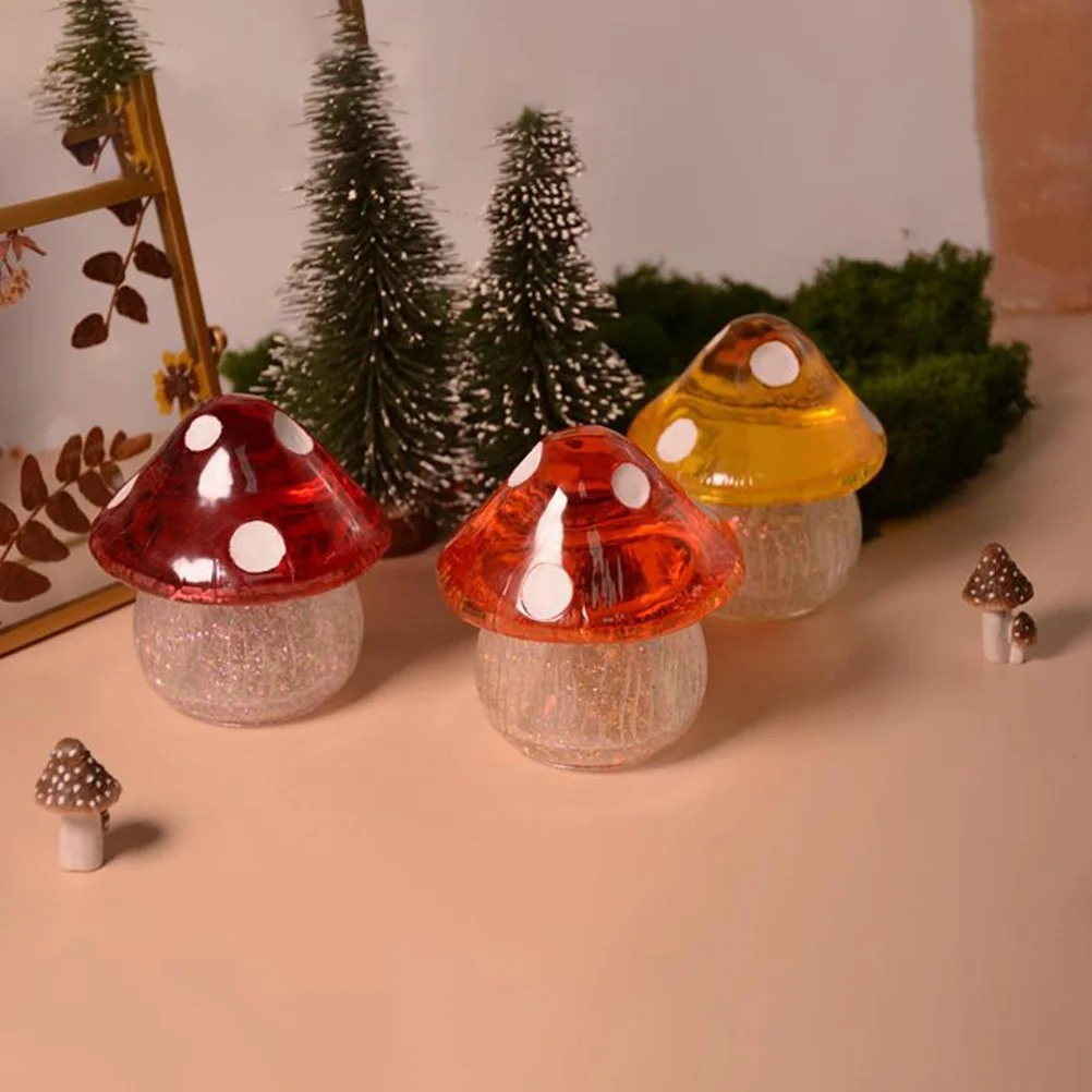 

Mushroom Silicone Crafts DIY Epoxy Silicone Casting Mold Supplies Flexible Jar Making Molds White Casting Storage Jewelry C y