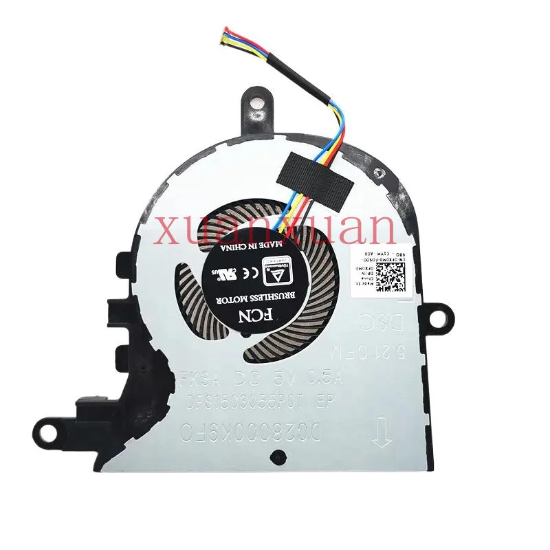 New cpu cooling fan for Dell Latitude 3590 L3590 E3590 for inspiron 15 5570 5575  FX0M0 0FX0M0