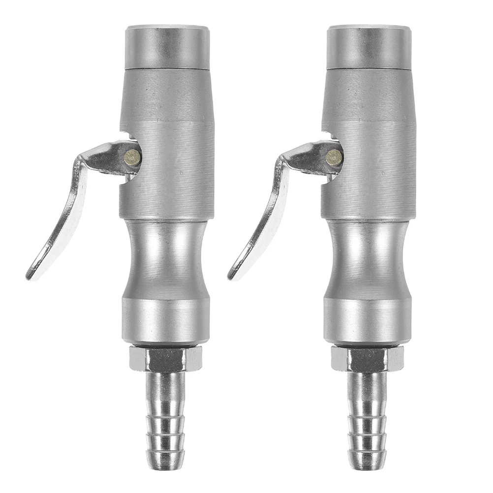 

2pcs Copper Tire Inflator Nozzle SelfLocking Air Chuck Quick Connect Valve Car Motorcycle Bicycle Durable Inflate Repair Tool