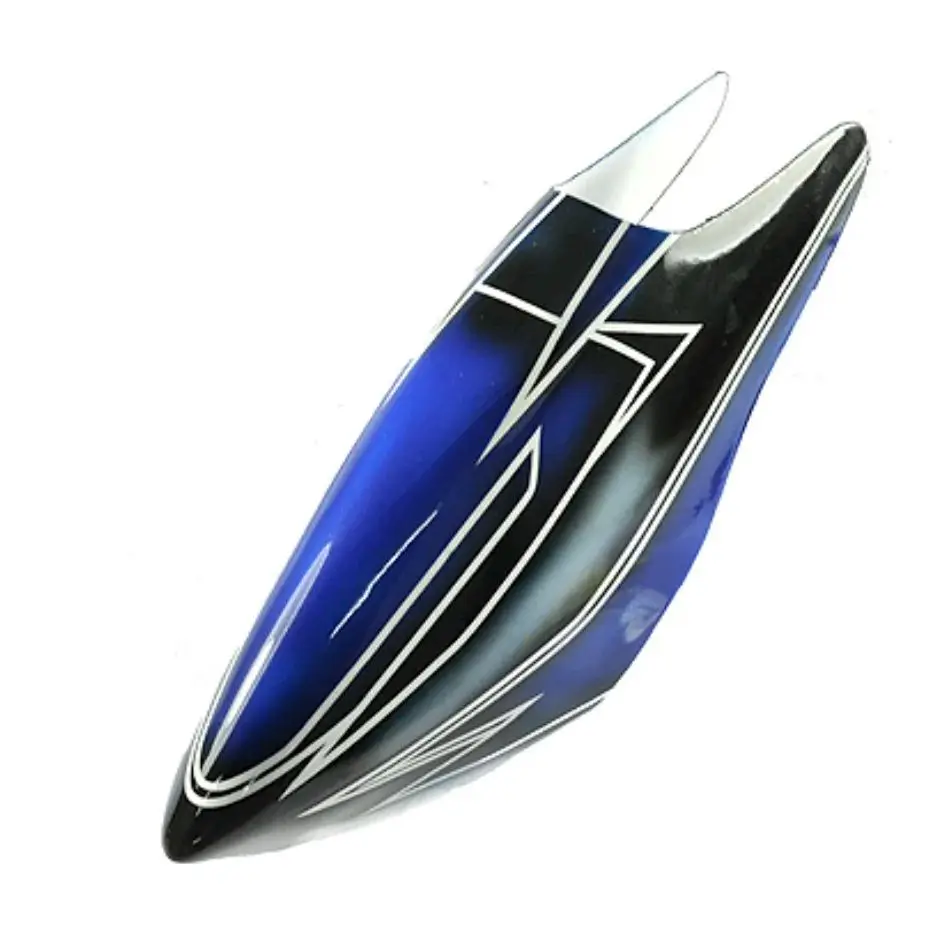 4 Colors DIY RC 550E Helicopter Replacement Part Glass Fiber Canopy