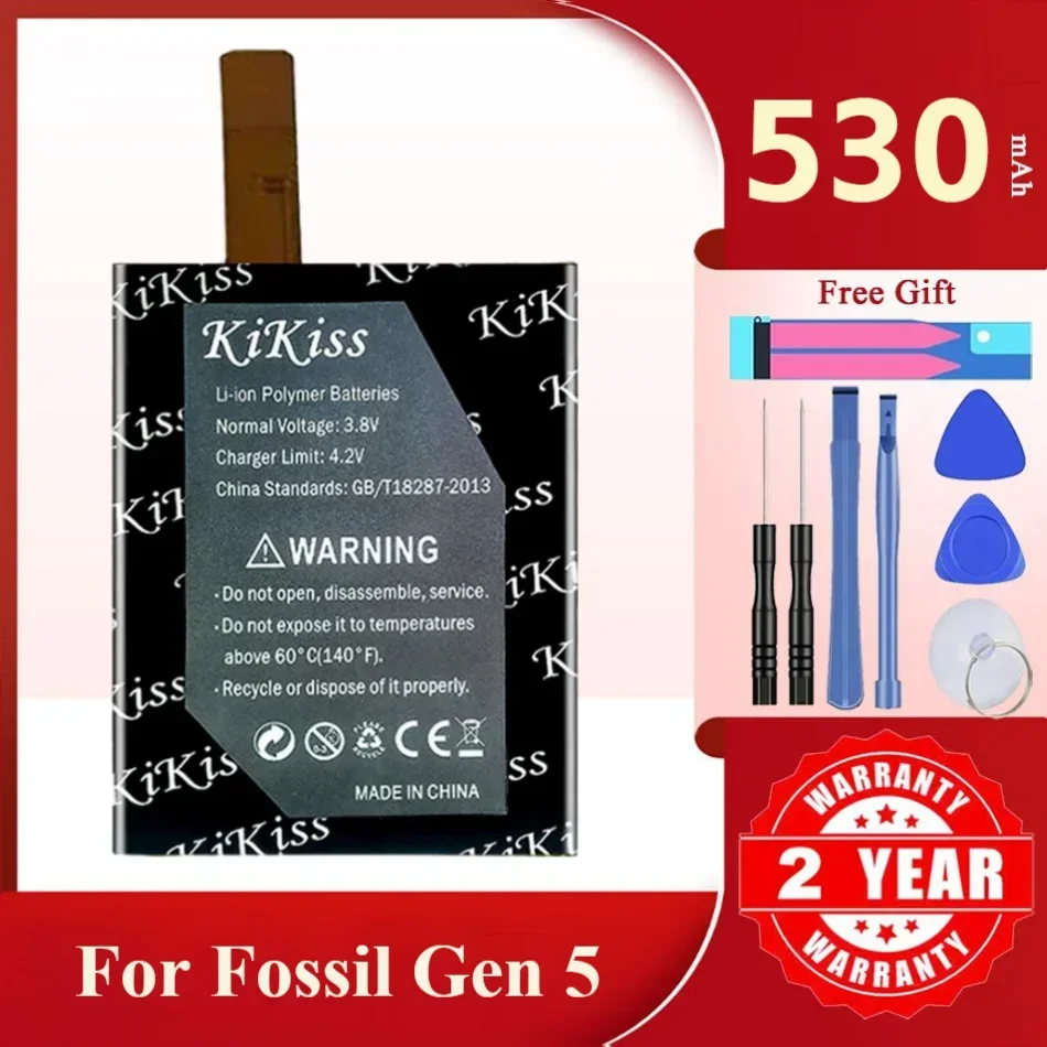 

APP00296 (with wires) Battery for fossil Gen 5 Gen5/Fossil Julianna HR FTW6035