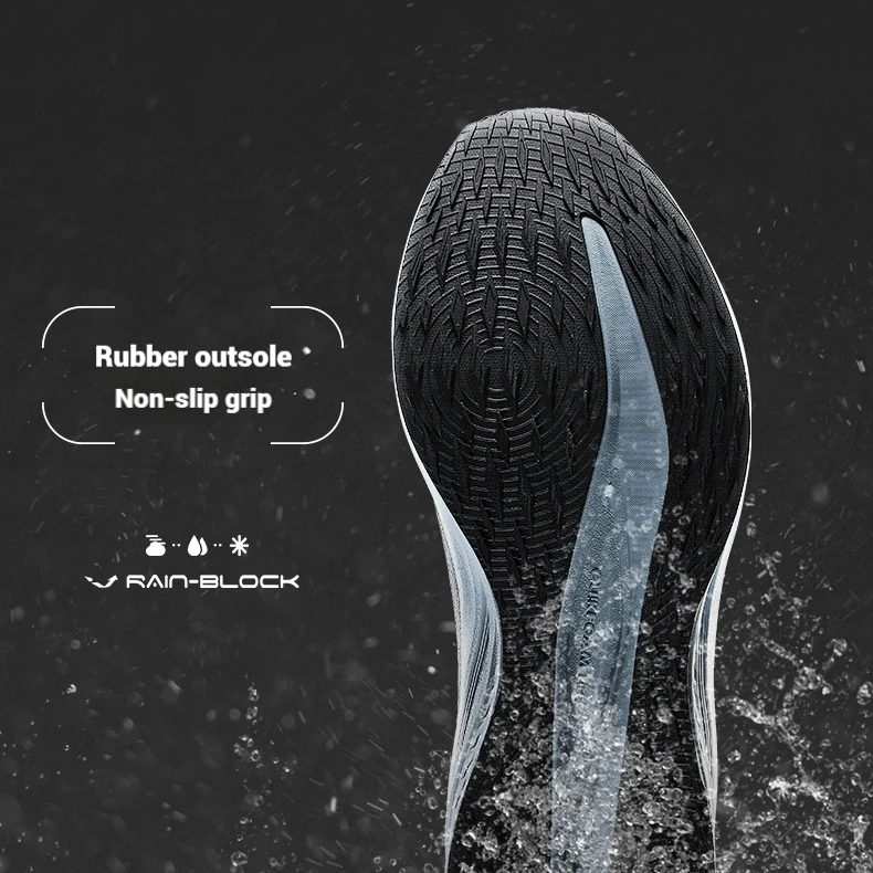 361 Degrees Wingblade Rainblock Men's Running Shoes Water Repellent Comfortable Splash Proof Anti-Slip Male Sneakers 672532231 view 5