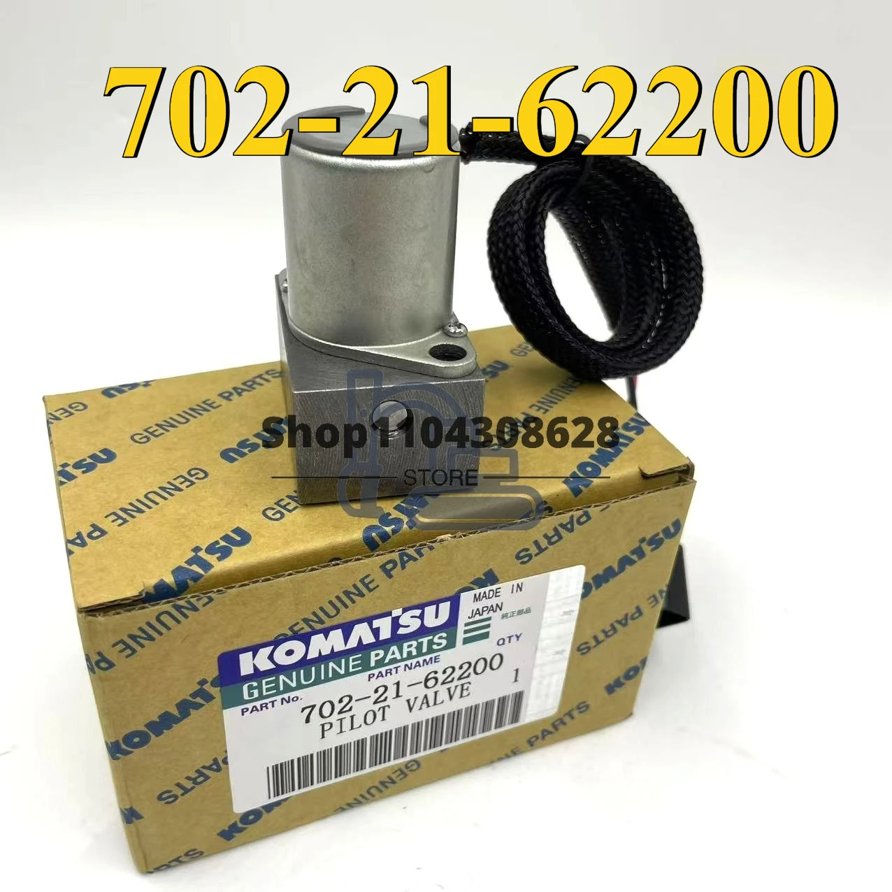 

PC300-7 PC360-7 PC400-7/8 Hydraulic Solenoid Valves 702-21-62200 Pilot valve For Komatsu Excavator Parts PC200-7 PC220-7 PC200-8