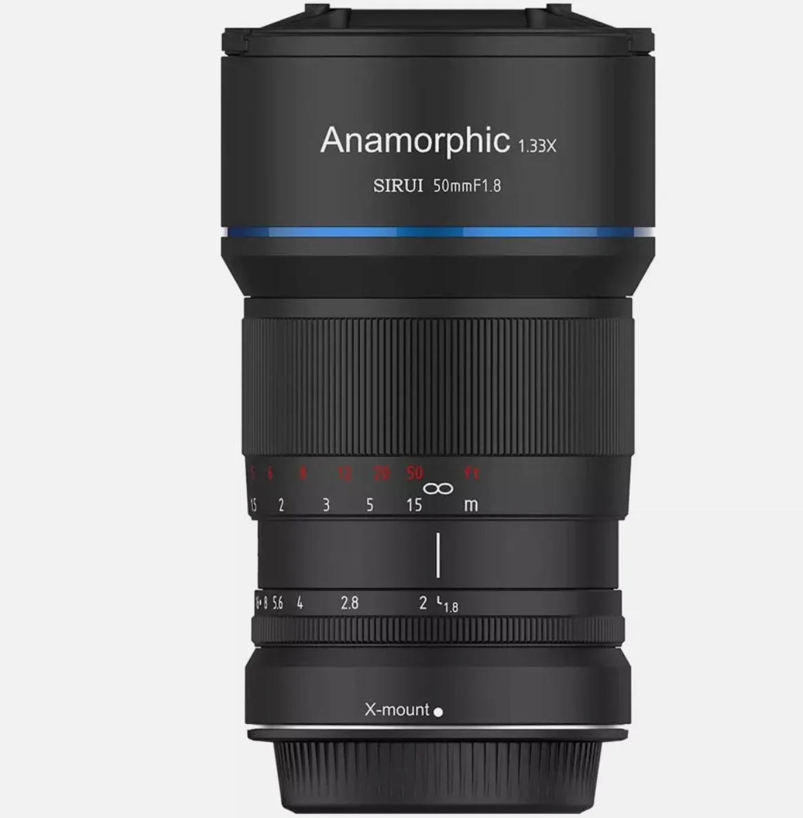Lensa Anamorfik Fokus Manual Sirui 50mm F1.8 1.33X