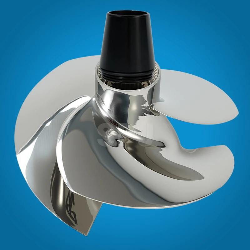 

Импеллер для гидроциклов Sea-Doo Wake 170/Fish Pro 130, 3-лопастной, полированная нержавеющая сталь, 155.5 мм, 11/15 Pitch