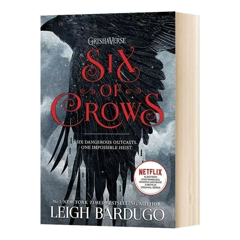 Libro de seis cuervos 1 de Leigh Bardug Un novela Libro en inglés de bolsillo