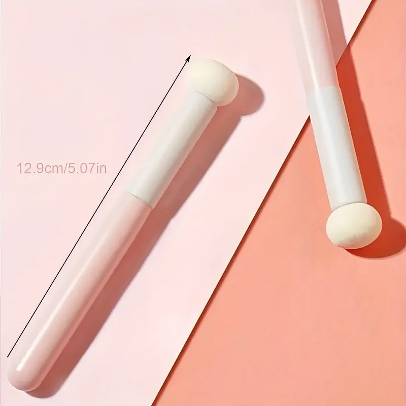 キノココンシーラー スポンジファンデーション メイクアップスポンジ アイコンシーラーブラシ 顔、鼻、まぶたに適用 初心者向けコンシーラーブラシ