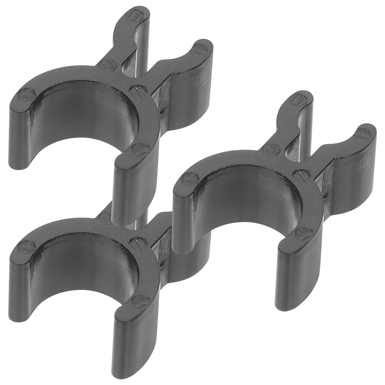 3 Pcs Black Plastic Pen Clips for Trumpet French Horn Pencil Holder Portable Musical Instruments Easy Storage Durability