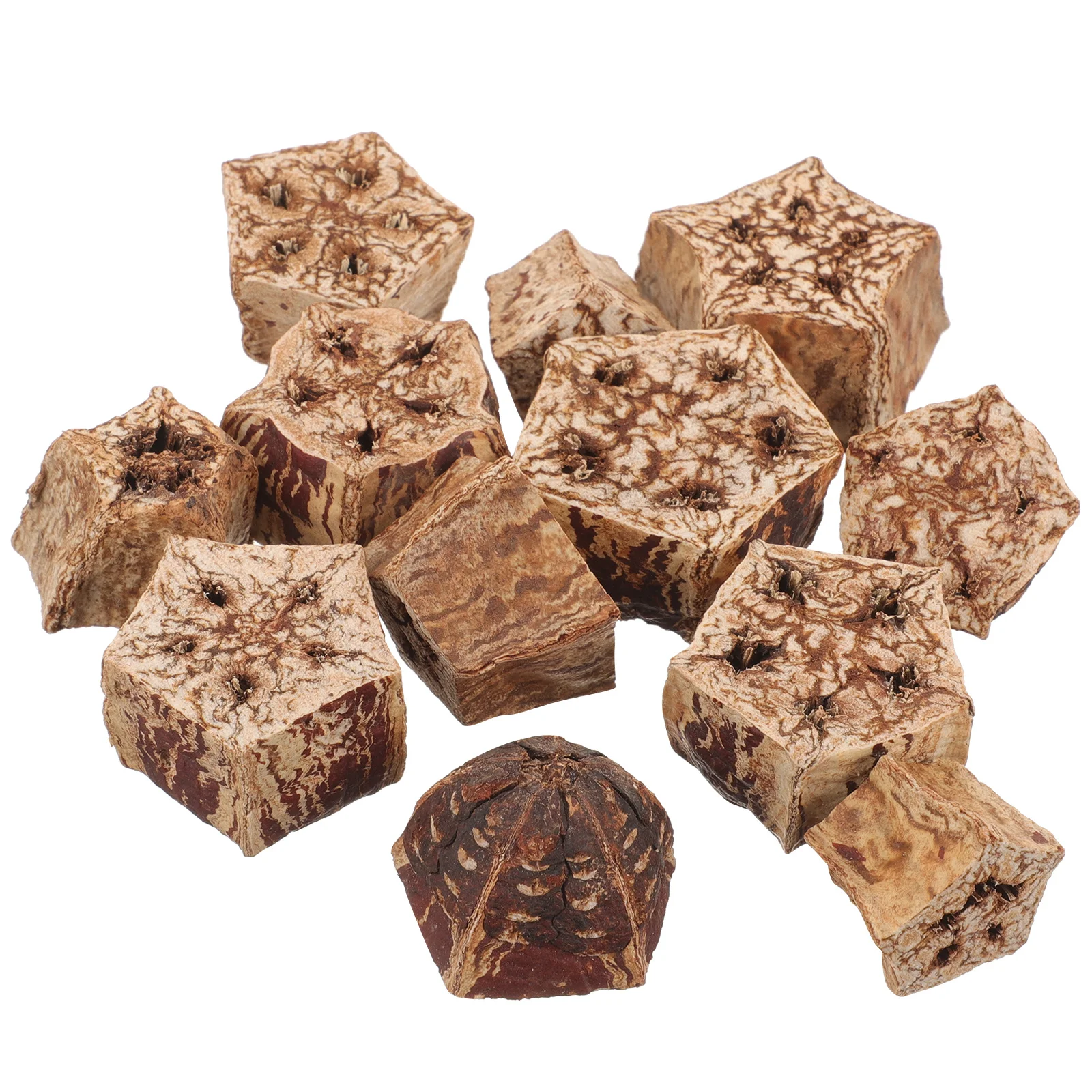 

12Pcs Natural Biting Foraging Parrot Chew Supplies for Cage Bird Accessories Parakeet Shredding Chewing Items Parrot Toys