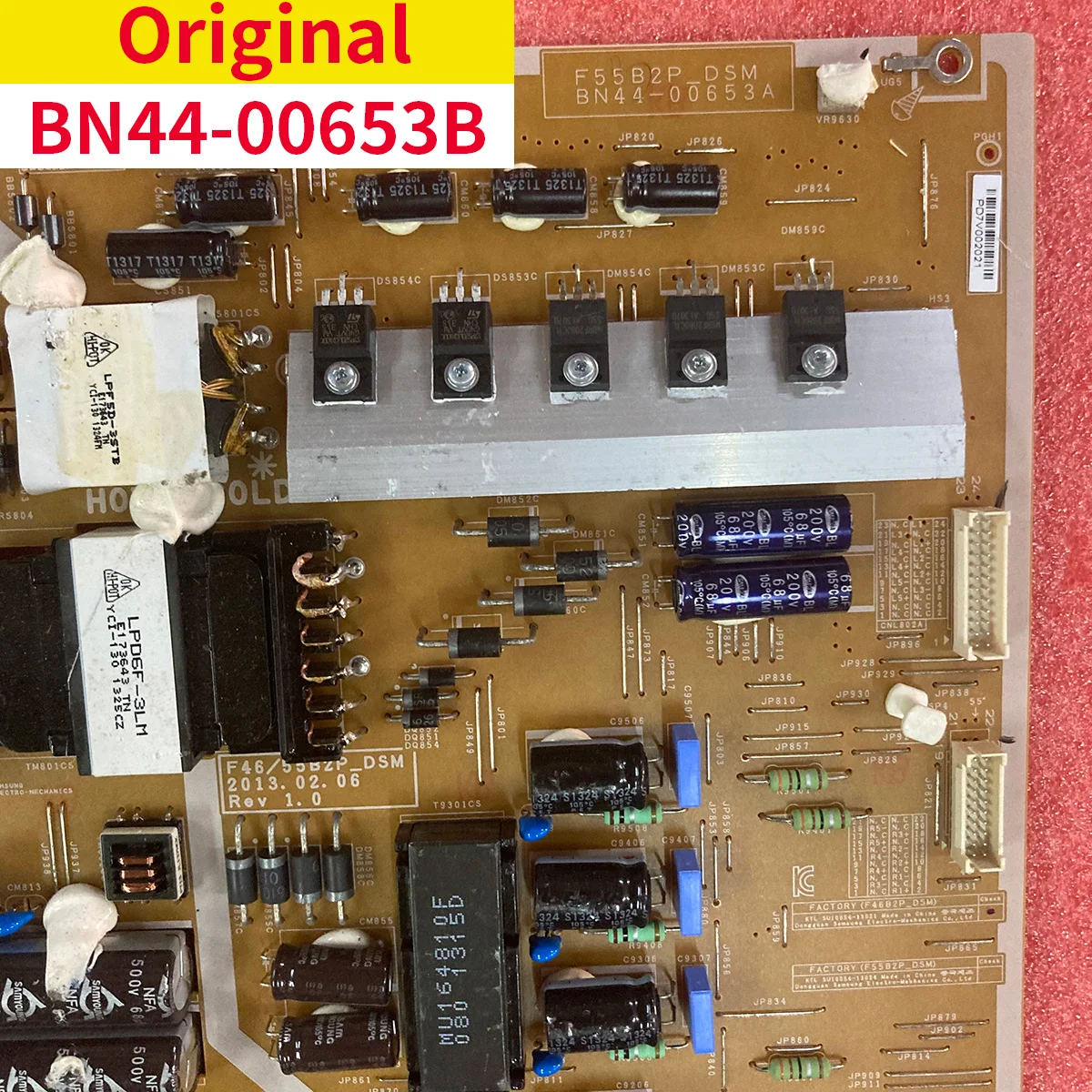 

BN44-00653B F46/55B2P_DSM Power Board is for LH46UECPLGC/XF Second hand goods have defects