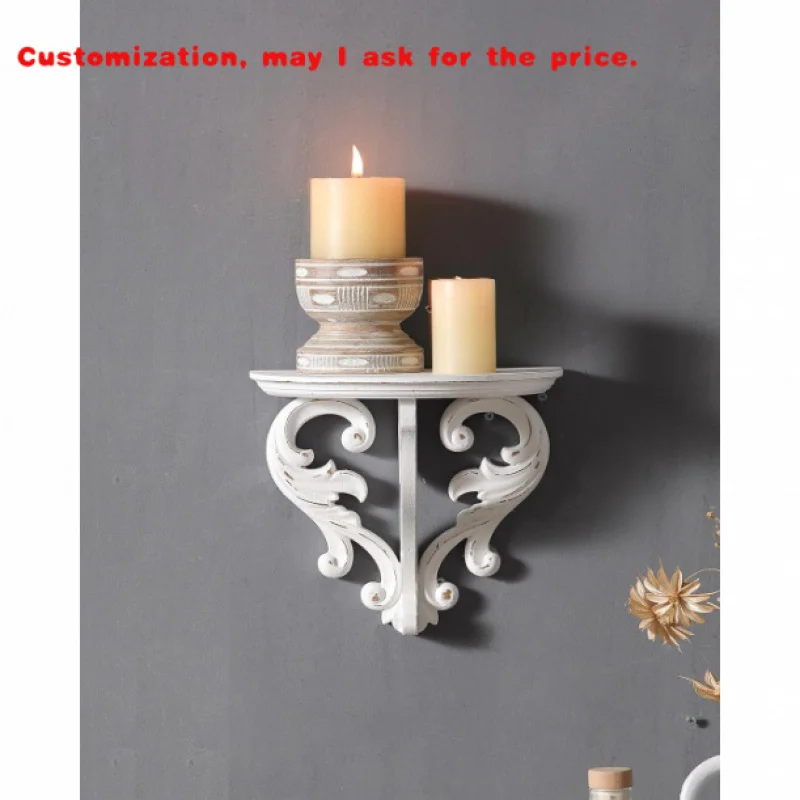 custom.Originality New Design Modern Old Wooden Frame Multifunction Adjustable Durable Household Decorates Wall Hanging Shelf
