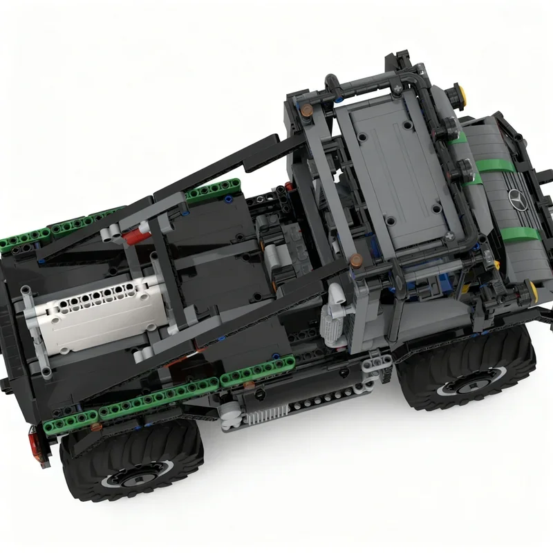 1979pcs MOC Unimog Trial Truck RC Difflock Zetros Technical Model Building Blocks Construction Festival Gifts Toys Brick