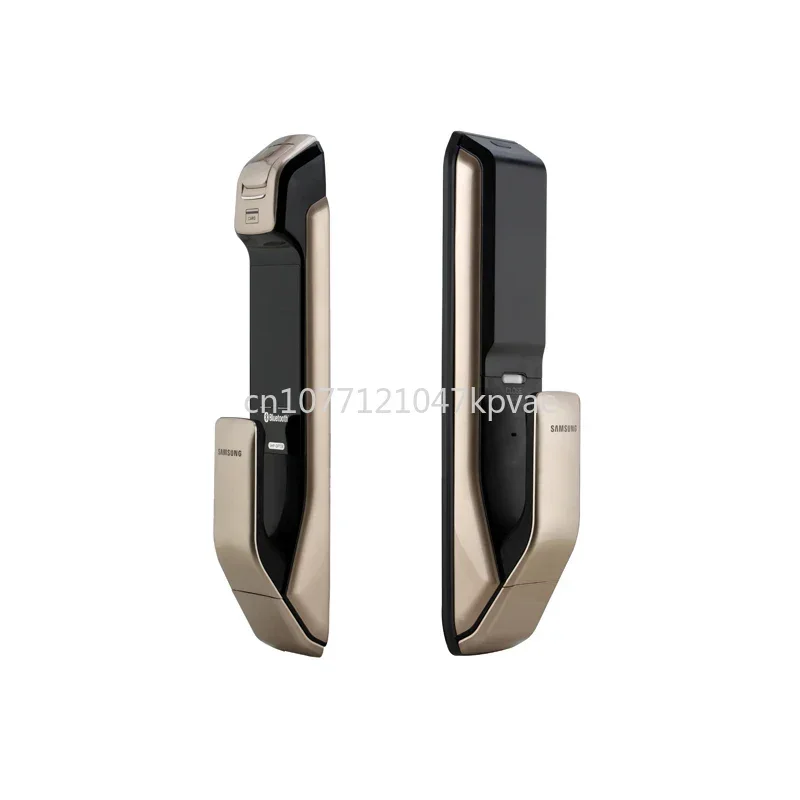 

With WIFI Bluetooth App SHS-DP728 English Version AML340 Fingerprint PUSH PULL Digital Door Lock