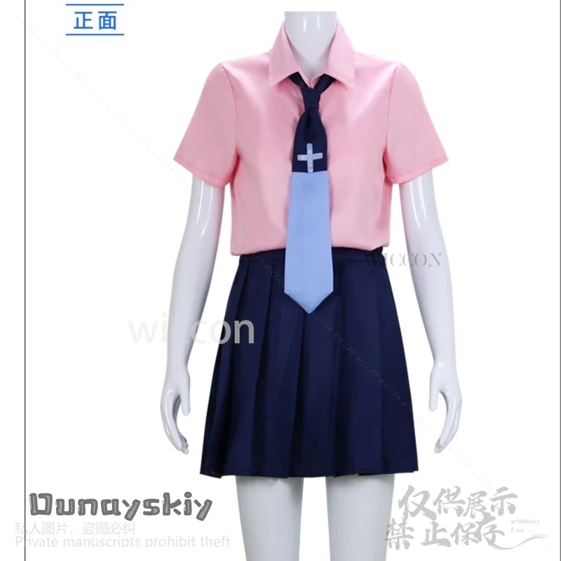 Nieuwe Anime GRIDMAN UNIVERSE Cosplay Minami Yume Kostuum Top Rok Stropdas Outfits Halloween Carnaval Party Pak Voor Volwassen Vrouwen Mannen