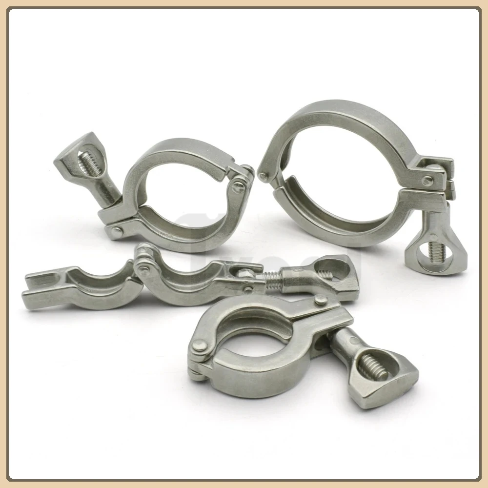 abracadeira-tripla-de-aco-inoxidavel-grau-sanitario-clover-ss-304-1-15-2-25-3-4-polegadas-adequada-para-conexoes-de-tubos-com-aneis