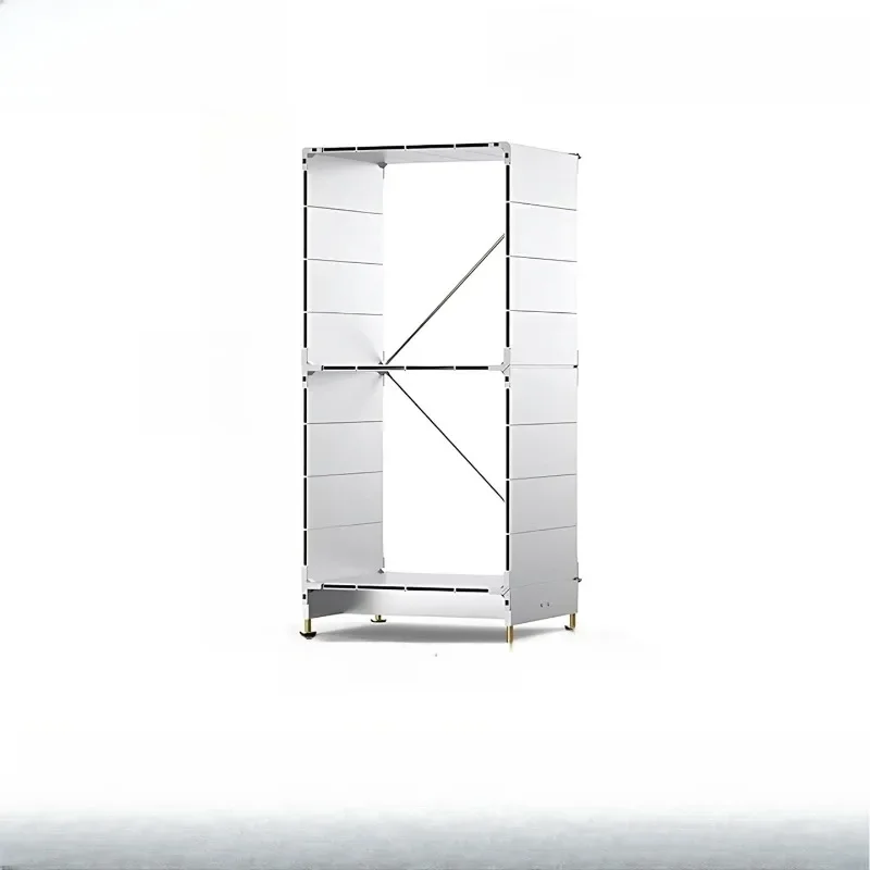 

Combined cabinet DIY aluminum alloy rack i metal display rack