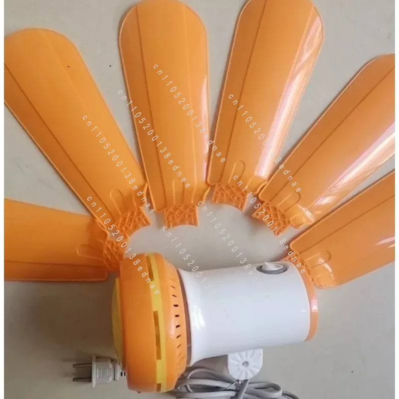 990B floor fan head plus fan blade accessories Mini floor fan six-leaf head accessories