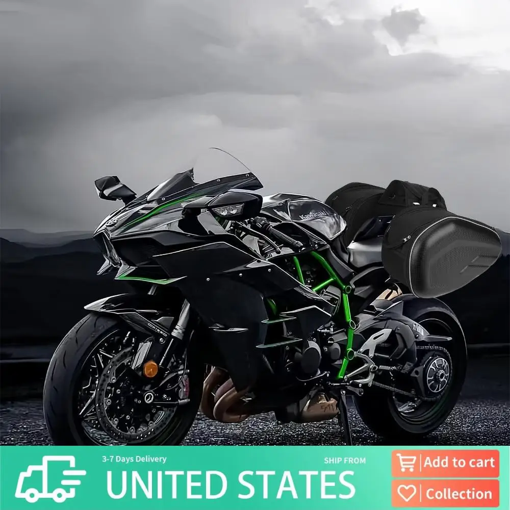 

58L Motorcycle Rear Side Bags Large Capacity Universal Motorcycle Panniers Moto Cycling Luggage Bag for Most Motorcycles