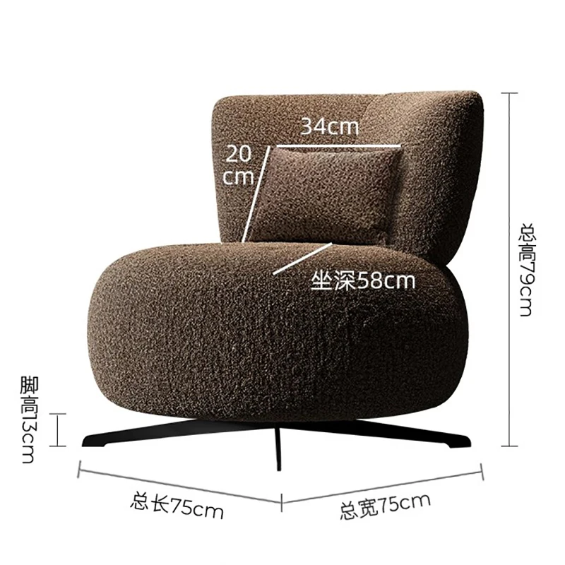 Vintage Leather Couch Living Room Luxury Cute Puff Teddy Living Room Sofas Modern Nordic Woonkamerbanken Living Room Furniture