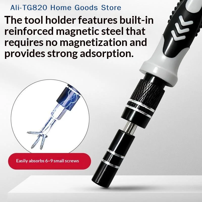 [TG820]115 In 1 Precision Screwdriver Set With Magnetic Bits Anti Slip Handle For Phone Laptop Small Electronics Repair
