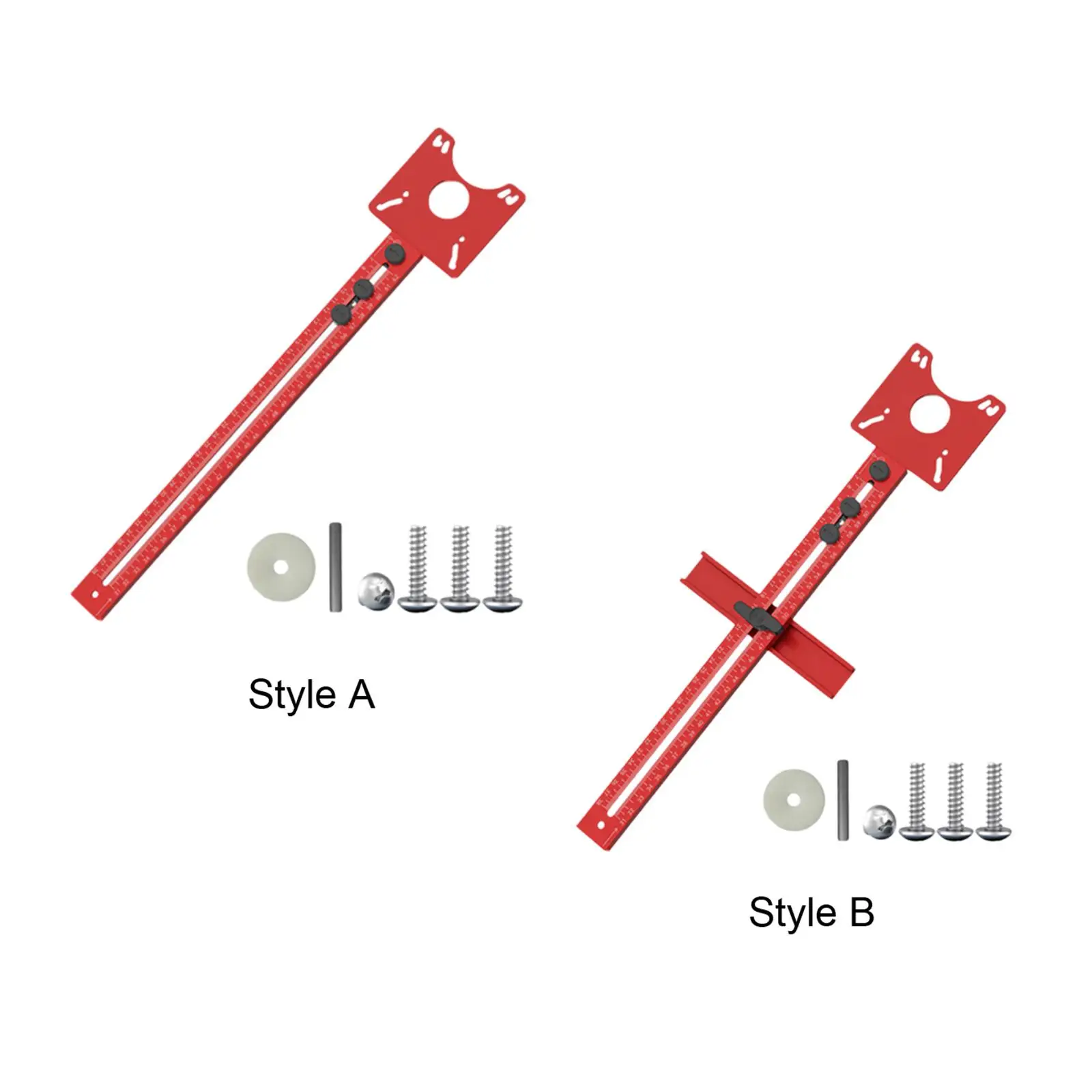 Router Circle Milling Guide Kit for Trimming Machine for Wood Processing Groove Bracket Lightweight Multipurpose 17.5