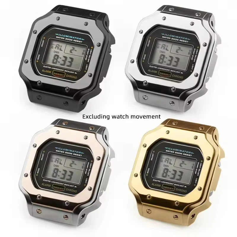 GW-B5600/DW5600 Full Metal Mod Kit for Casio G-Shock Modified