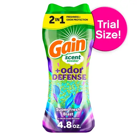 Super Fresh Blast Laundry Scent Booster Beads Odor Defense 2 in 1 In Wash Scent Enhancer for Clothes and Laundry 4.8 oz
