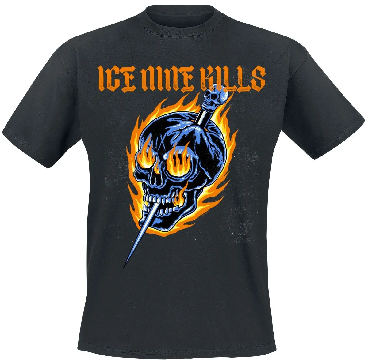 Ice Nine Kills The Crow Inspired Unisex T-shirt Rage Scorn Misery Print Horror Metal Casual Tee