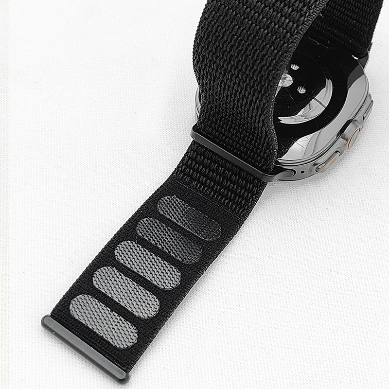 AKGLEADER Nylon quick-release watch band for Samsung Galaxy Watch 8 classic 46mm 40mm 44mm band for watch 7 Ultra 47mm strap