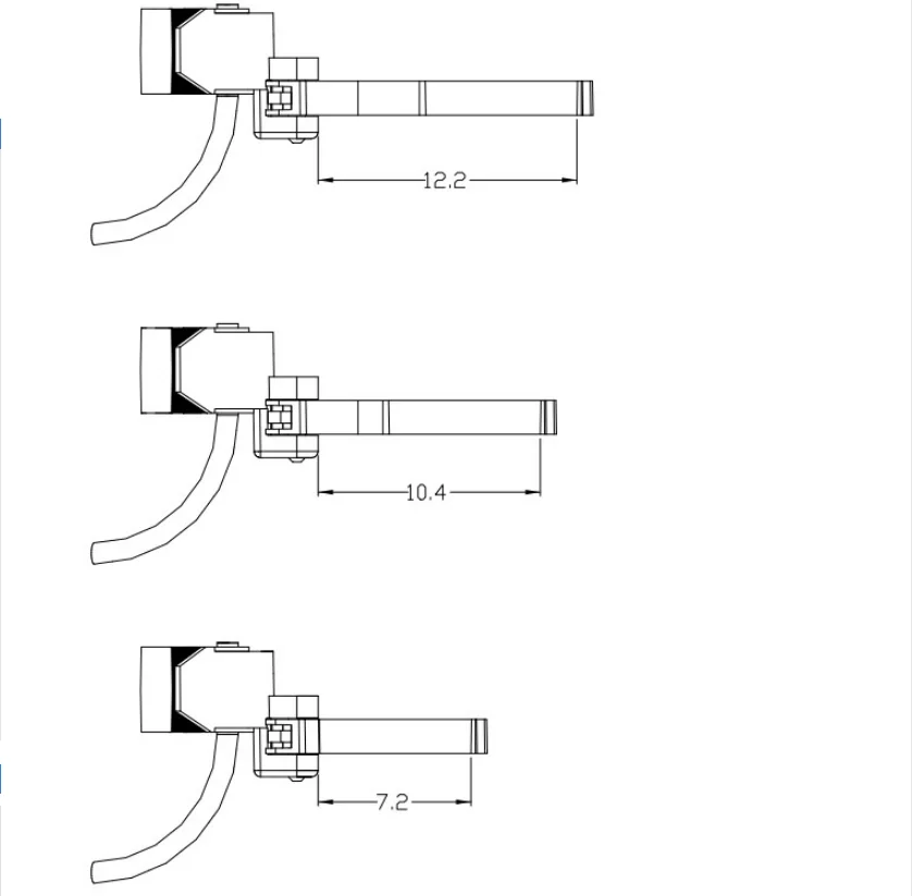 6 Pairs HO Scale 1:87 NEM 362 European-Style Couplers - Long (10.67mm , .420 inch , 27/64\